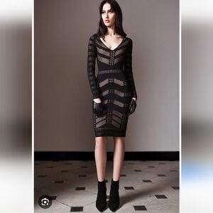Samm & Mare Elegant Black Lace Dress